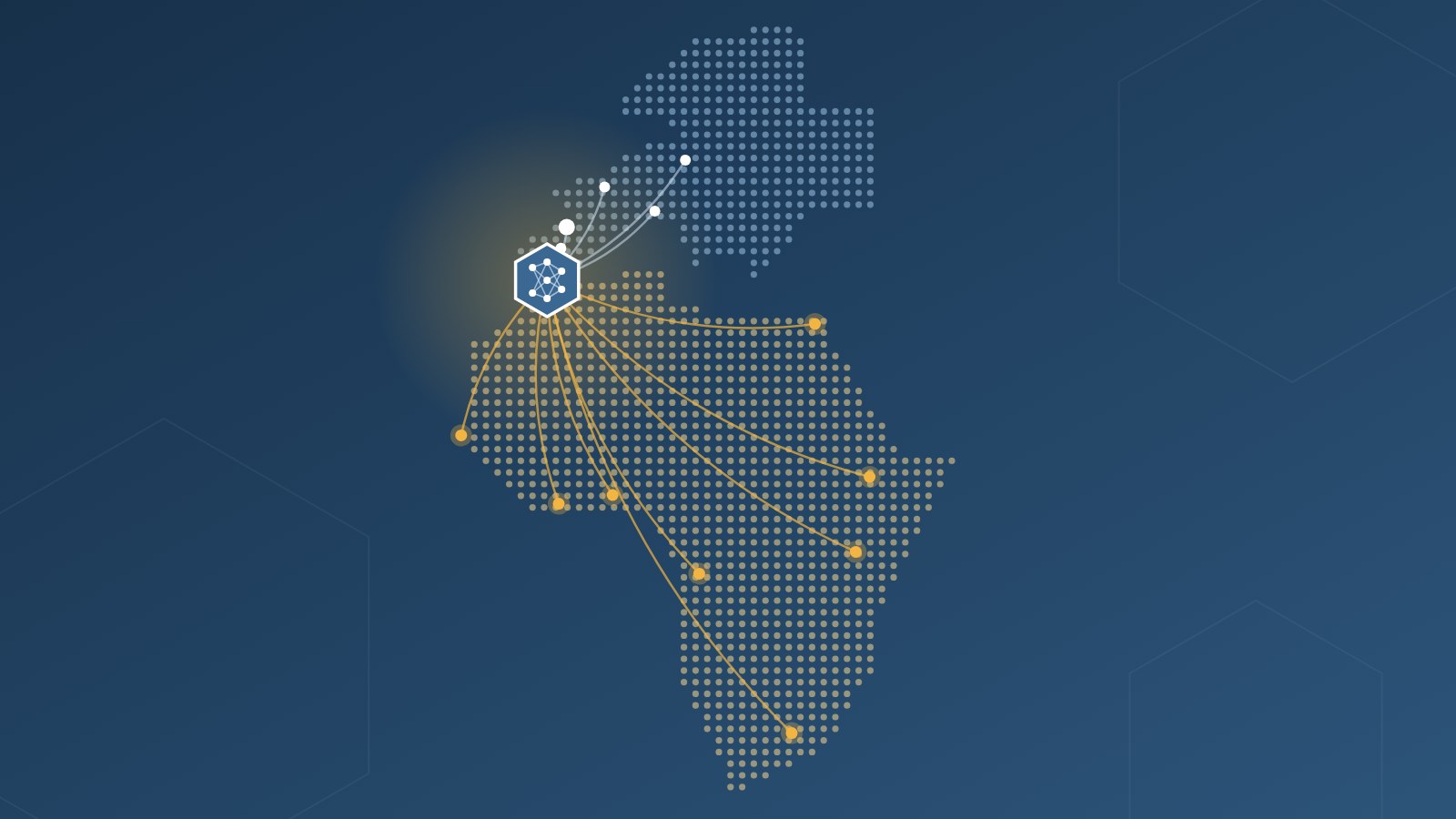 Conexión entre Europa y África impulsada por la inteligencia artificial.